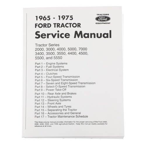 Service Manual fits Ford 2000 3000 3400 3500 3550 4000 4500 5000 5550 7000 5500 3550 4500 5500 5550 Service Manual fits Ford 2000 3000 3400 3500 3550 4000 4500 5000 5550 7000 5500 3550 4500 5500 5550