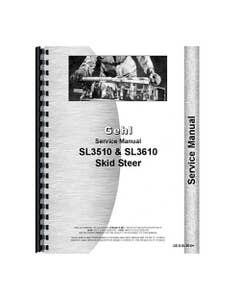 184991 | Service Manual | Gehl SL3510 SL3610 |