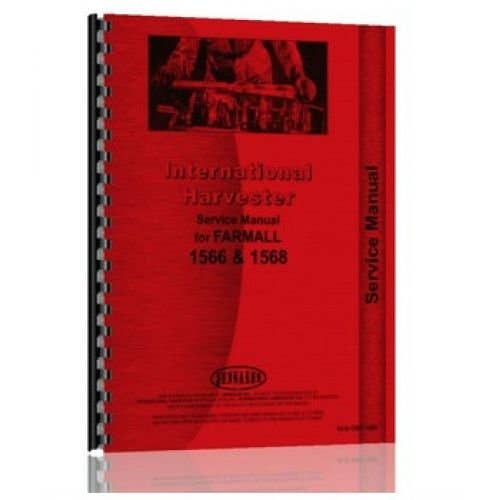 125191 | Service Manual | International | Farmall | IH 1566 1568 |