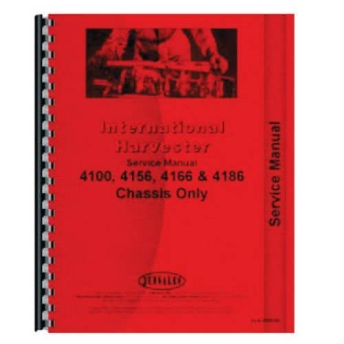Service Manual fits International 4100 4166 4186 4156 Service Manual fits International 4100 4166 4186 4156