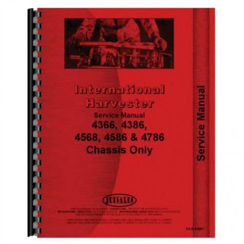 125195 | Service Manual | International | Farmall | IH 4366 4386 4568 4586 4786 |