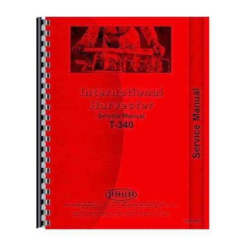 184187 | Service Manual | International | Farmall | IH T340 |