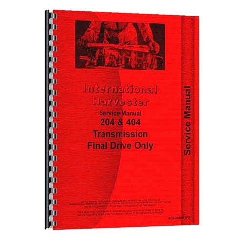 184986 | Service Manual | International | Farmall | IH 240 240 404 |