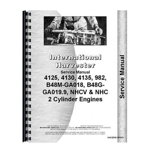 191103 | Service Manual | International | Farmall | IH 4125 4130 |