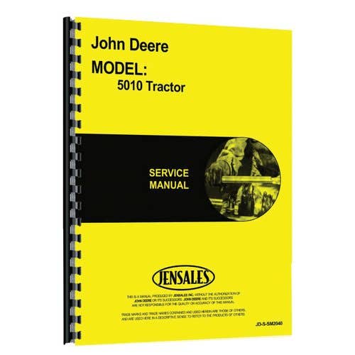 165175 | Service Manual | John Deere 5010 |