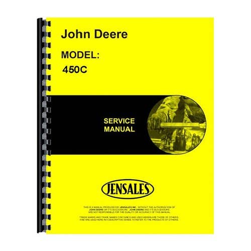 184332 | Service Manual | John Deere 450C 450C |