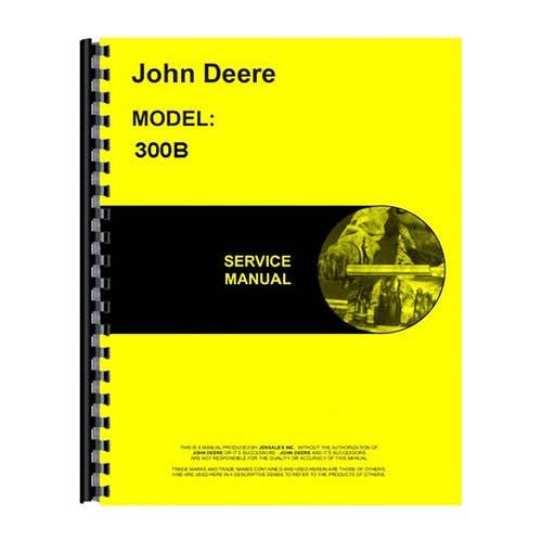185173 | Service Manual | John Deere 300B 300B |