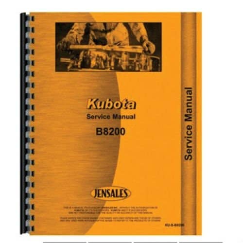 125102 | Service Manual | Kubota B8200 |