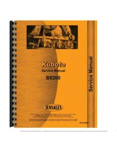 125102 | Service Manual | Kubota B8200 |