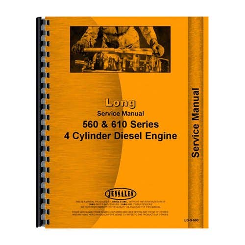 184821 | Service Manual | Long 560 610 |