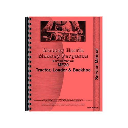 182129 | Service Manual | Massey Ferguson 20 20 |