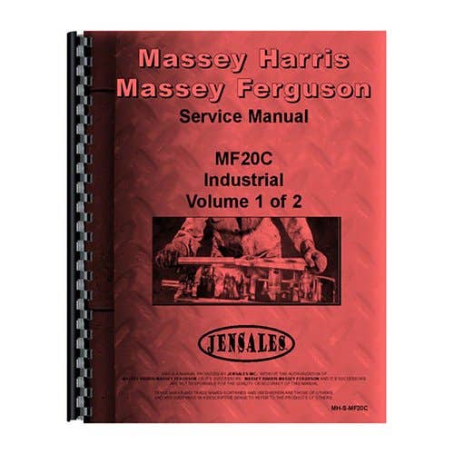 183930 | Service Manual | Massey Ferguson 20C 20C |