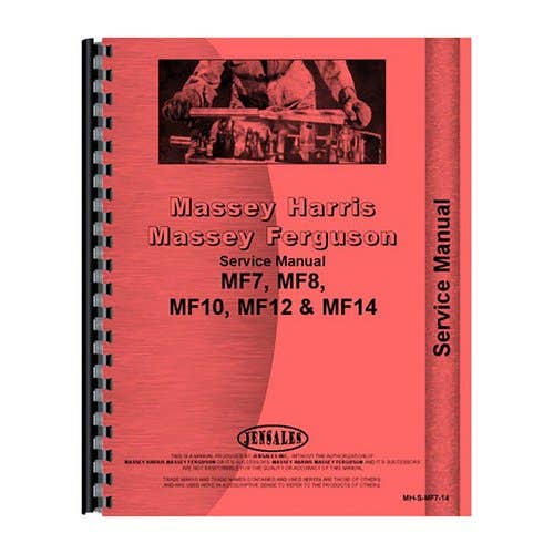 184333 | Service Manual | Massey Ferguson 10 12 |