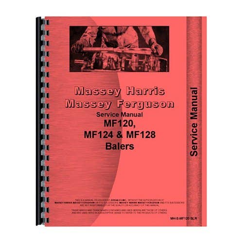 185175 | Service Manual | Massey Ferguson 120 124 128 |