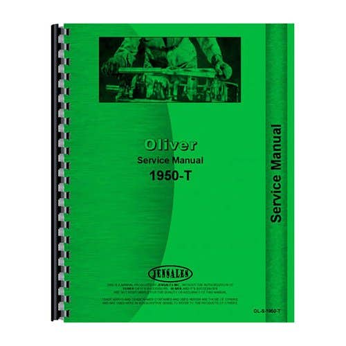 184358 | Service Manual | Oliver 1950T |