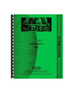 184360 | Service Manual | Oliver HG HG |
