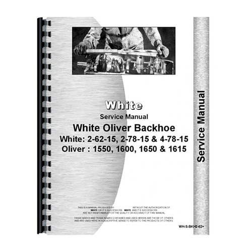 190927 | Service Manual | Oliver 1550 1600 1650 | White 2-62-15 |