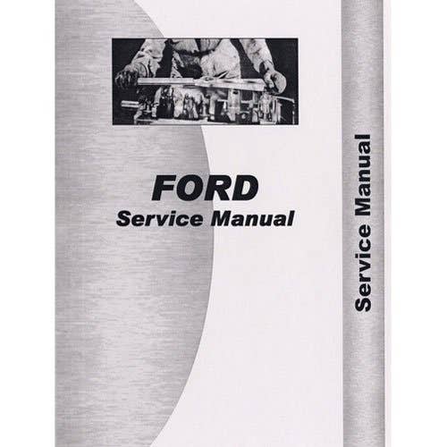 Service Manual fits Ford TW10 TW20 TW30 