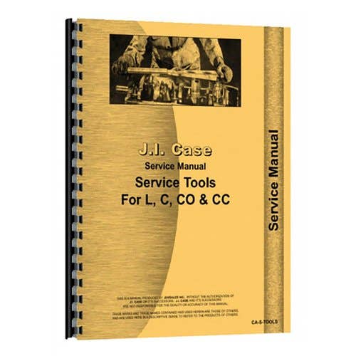 185381 | Service Tools Manual | Case C CC L |