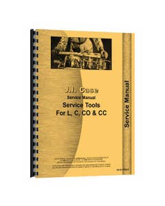 185381 | Service Tools Manual | Case C CC L |