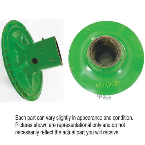 498616 | Sheave Half Primary Countershaft | John Deere CTS CTSII 9400 9410 9450 9500 9500 SH 9501 9510 9510 SH 9550 9550 SH 9560 9560 SH 9600 9610 9640 9650 9650 CTS 9660 9660 CTS 9680 |  | AH122685 | AH141820 | H146924