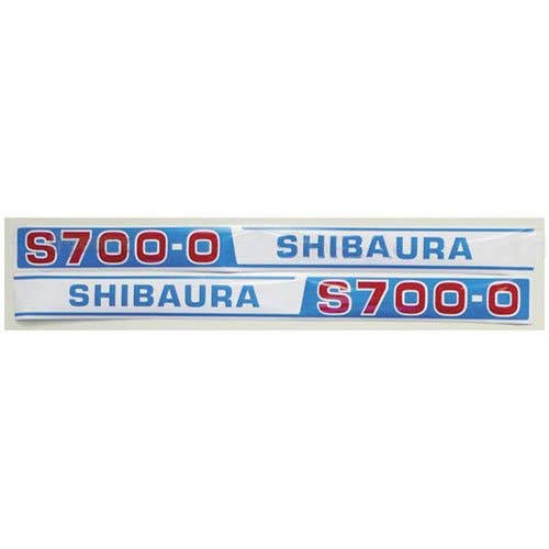 124364 | Shibaura Decal Set | S700 | Vinyl | Shibaura S700 |