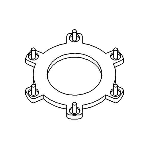 173841 | Shift Clutch Backing Plate | International | Farmall | IH 5088 5288 5488 |  | 139018C3