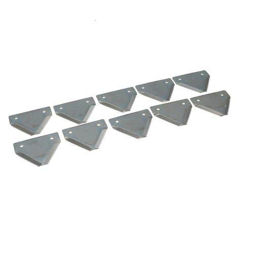 Sickle Section - 10 Pack fits Massey Ferguson 550 750 760 850 860 1053209M1 fits Gleaner fits Allis Chalmers 71176531 fits Case IH 179736C1 179736C3 Sickle Section - 10 Pack fits Massey Ferguson 550 750 760 850 860 1053209M1 fits Gleaner fits Allis Chalmers 71176531 fits Case IH 179736C1 179736C3