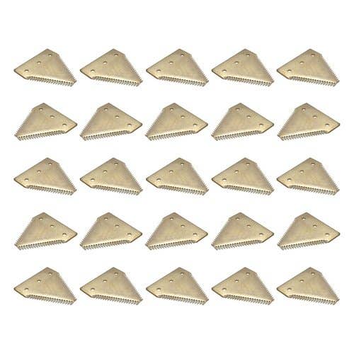 189231 | Sickle Section - Over Serrated Chromed - 25 Pack | Case IH 1010 1010 1010 1020 1020 1020 | International | Farmall | IH 820 |  | 112074A1 | 112074A1