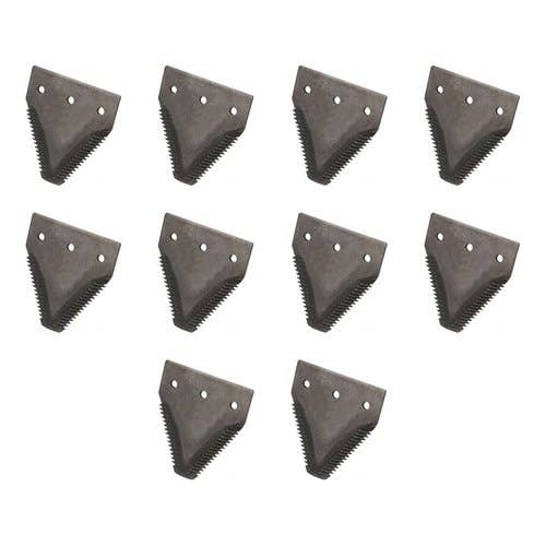 189245 | Sickle Section | Shape 2 | TS | XH | Black Anvil | 3 Hole (CTSK) | 10 Pack | Case IH 1010 1020 |  | 826720C3