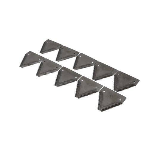 Sickle Section Shape 3 BT XH Black Anvil 10 Pack fits Macdon D50 D60 D65 FD70 FD75 960 972 974 2000 3000 4000 34390BT fits Massey Ferguson 1071707M1BT Sickle Section Shape 3 BT XH Black Anvil 10 Pack fits Macdon D50 D60 D65 FD70 FD75 960 972 974 2000 3000 4000 34390BT fits Massey Ferguson 1071707M1BT
