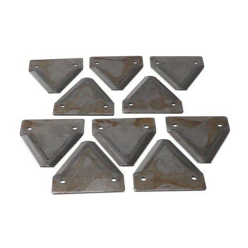 189297 | Sickle Section | Shape 3 | TS | XH | Black Anvil | 10 Pack | Case IH 1042 1052 2042 2052 2062 2142 2152 2162 | John Deere 580 1214 2360 | Macdon 910 920 930 933 942 960 962 | Massey |  | 87422066 | W35888 | 34390 | 1071707M1 | 31-7980110