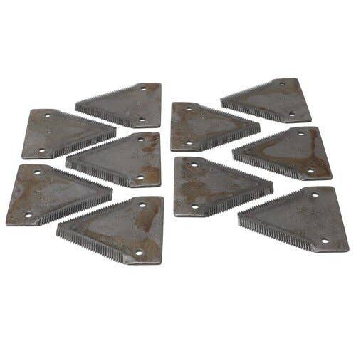 189297 | Sickle Section | Shape 3 | TS | XH | Black Anvil | 10 Pack | Case IH 1042 1052 2042 2052 2062 2142 2152 2162 | John Deere 580 1214 2360 | Macdon 910 920 930 933 942 960 962 | Massey |  | 87422066 | W35888 | 34390 | 1071707M1 | 31-7980110