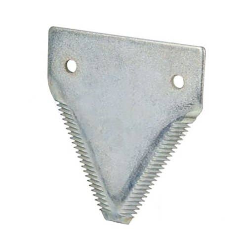 Sickle Section - Top Serrated 14 Gauge Chrome fits New Holland 1100 1112 1116 1118 604921 fits Hesston 049213 fits Gehl 611064 Sickle Section - Top Serrated 14 Gauge Chrome fits New Holland 1100 1112 1116 1118 604921 fits Hesston 049213 fits Gehl 611064
