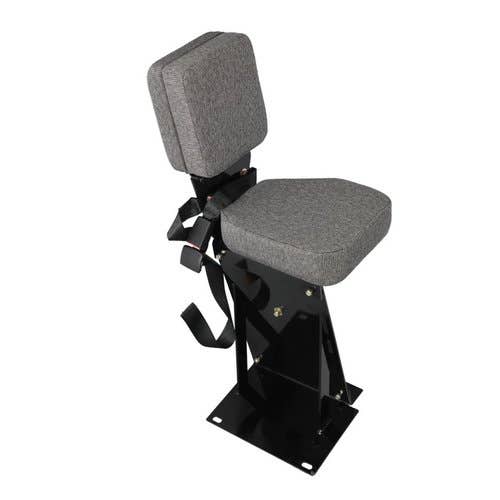 119967 | Side Kick Buddy Seat | Fabric | Gray | Buddy seat | Case IH 9110 9130 9150 9170 9180 9210 9230 9240 9250 9260 9270 9280 9310 9330 9350 9370 9380 9390 | Steiger BEARCAT 1000 COUGAR CR1225 CR1280 KR1225 KR1280 LION 1000 PANTHER 1000 Puma 1000 |