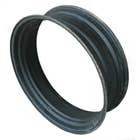 104201 | Single Bevel Rear Rim - 10" x 34 | Flat Black | Case VAC |