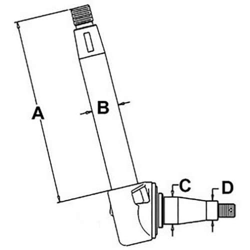 104989 | Spindle - Left Hand | Massey Ferguson 50 6500 |  | 2748637M92