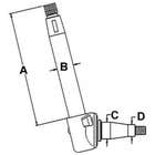 104989 | Spindle - Left Hand | Massey Ferguson 50 6500 | | 2748637M92