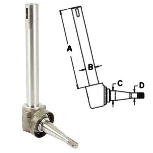 105015 | Spindle - Left Hand | Massey Ferguson 240 241 253 263 |  | 1694234M91