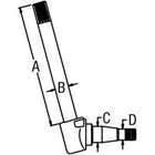 105022 | Spindle - Left Hand | Massey Ferguson 298 698 699 | | 1675754M91