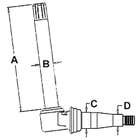 402215 | Spindle - Left Hand & Right Hand | John Deere 1020 1520 2020 2020 2030 2440 2630 2640 | | AR67416