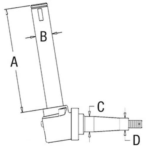 Spindle fits Allis Chalmers I60 I600 615 I60 I600 615 1022019 Spindle fits Allis Chalmers I60 I600 615 I60 I600 615 1022019
