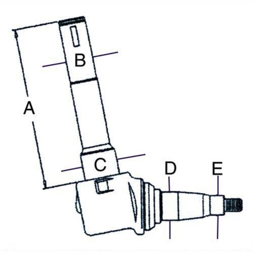 100309 | Spindle - Right Hand/Left Hand | Case 1270 1370 1570 |  | A162068