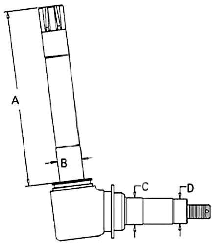 100313 | Spindle - Right Hand/Left Hand | Case 1290 1294 1390 1394 | David Brown 880 880 990 990 990 990 995 995 996 |  | K262209 | K262209 | K961725 | K961725