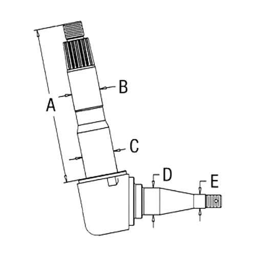 104551 | Spindle - Right Hand/Left Hand | Ford 6640 7740 |  | E9NN3105CB