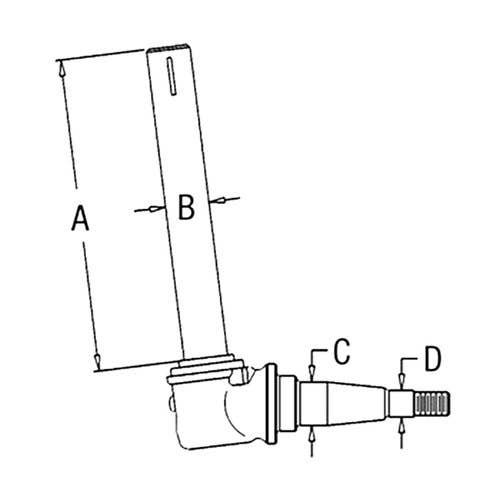 102212 | Spindle - Right Hand/Left Hand | John Deere 820 830 1020 1520 1530 1641F 2020 2020 2030 2040 2240 2355N |  | AR103473 | AR58608 | AR58262