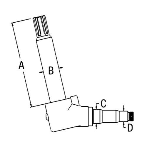 102696 | Spindle - Right Hand/Left Hand | Allis Chalmers 9130 9150 9170 9190 | Minneapolis Moline G900 G950 G955 G1050 G1350 G1355 | Oliver 1870 | White 2-135 2-150 2-155 2-180 160 170 185 195 |  | 72160101