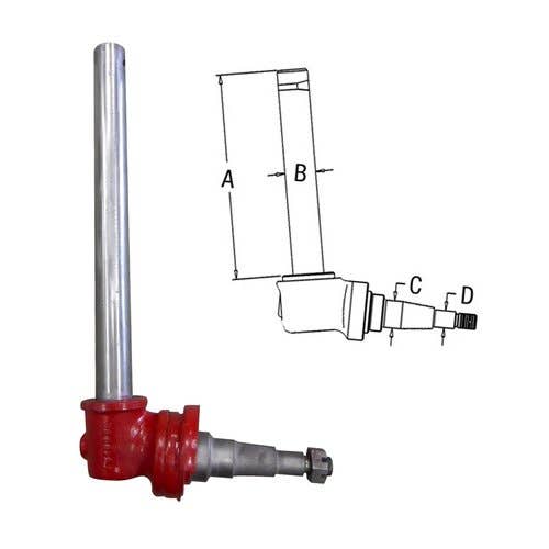 404314 | Spindle - Right Hand & Left Hand | International | Farmall | IH A Super A |  | 350603R91