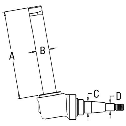 404314 | Spindle - Right Hand & Left Hand | International | Farmall | IH A Super A |  | 350603R91