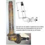 400840 | Spindle - Right Hand & Left Hand | International | Farmall | IH 544 656U | | 406265R92 400840 | Spindle - Right Hand & Left Hand | International | Farmall | IH 544 656U | | 406265R92